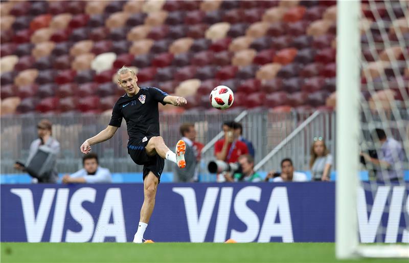 SP Rusija: Trening reprezentacije na Lužnjiki stadionu u Moskvi