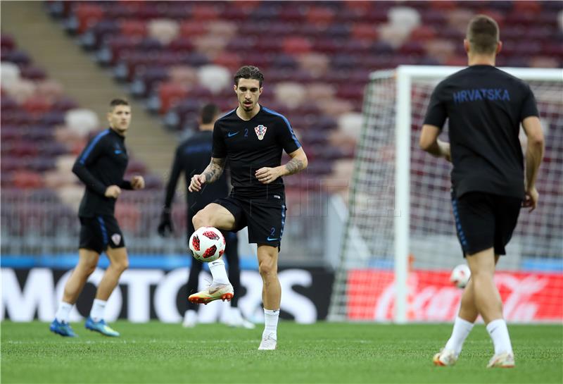 SP Rusija: Trening reprezentacije na Lužnjiki stadionu u Moskvi