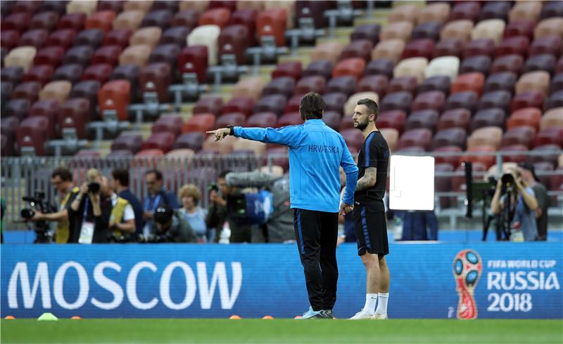 SP Rusija: Trening reprezentacije na Lužnjiki stadionu u Moskvi