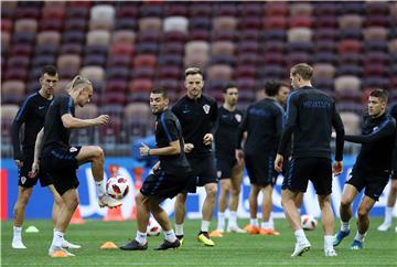 SP Rusija: Trening reprezentacije na Lužnjiki stadionu u Moskvi