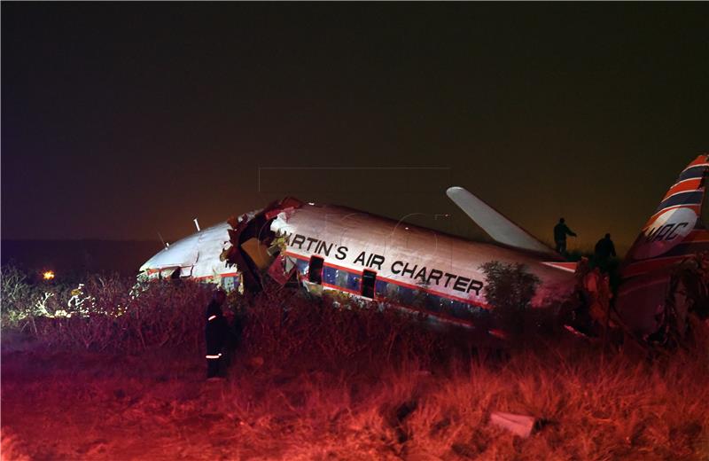 SOUTH AFRICA PRETORIA PLANE CRASH