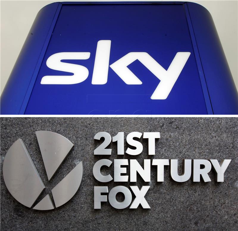 (FILE) USA BRITAIN ECONOMY 21ST CENTURY FOX SKY