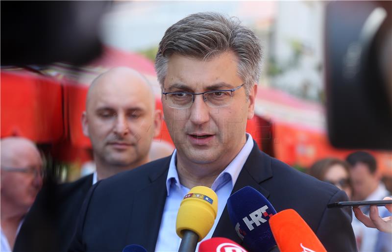 Premijer Plenković na manifestaciji "Naše domaće, sada i ubuduće"