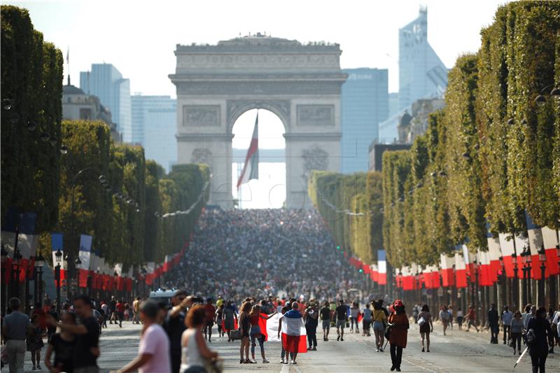 FRANCE SOCCER FIFA WORLD CUP 2018