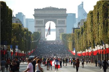 FRANCE SOCCER FIFA WORLD CUP 2018