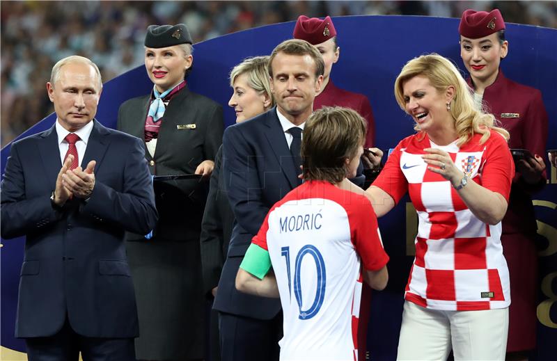 SP Rusija: Modrić najbolji igrač Svjetskog nogometnog prvenstva Rusija 2018