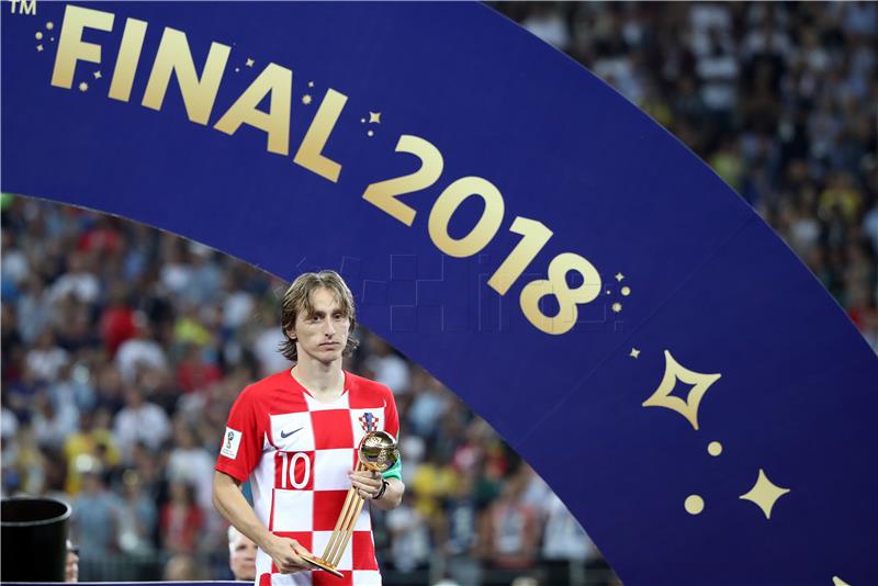 SP Rusija: Modrić najbolji igrač Svjetskog nogometnog prvenstva Rusija 2018