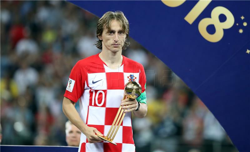 SP Rusija: Modrić najbolji igrač Svjetskog nogometnog prvenstva Rusija 2018