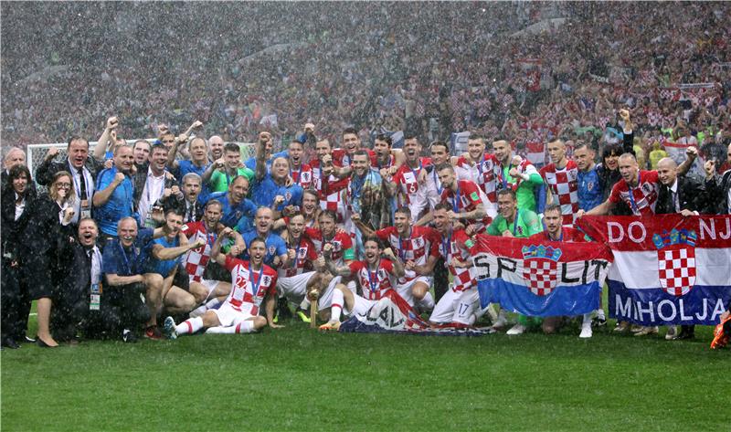 Croatia awaiting arrival of world football vice-champions