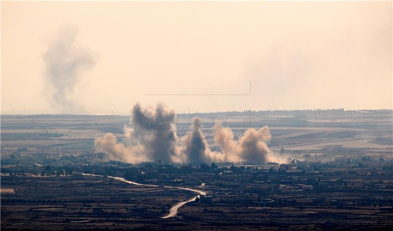 ISRAEL SYRIA BORDER CONFLICT