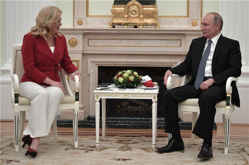 Croatian president: Trump and Putin should show responsibility for global stability