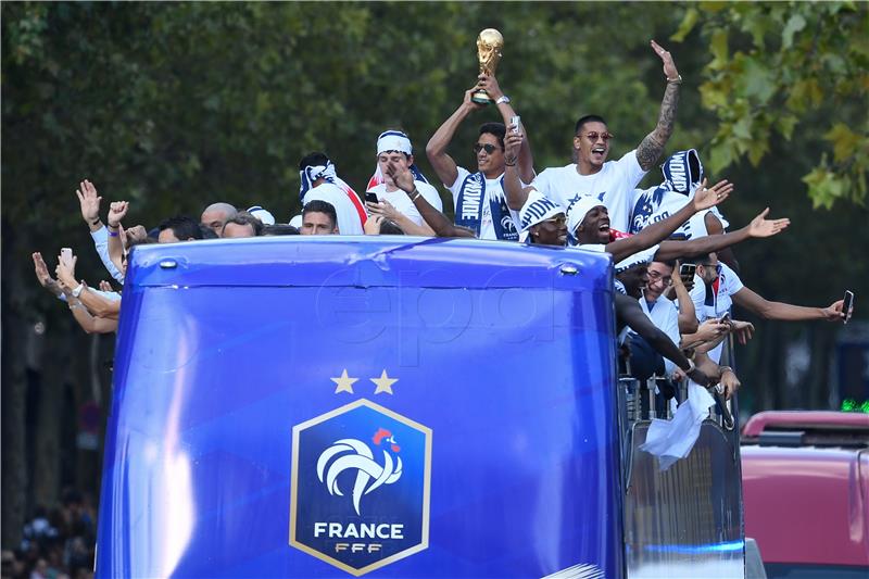 FRANCE SOCCER FIFA WORLD CUP 2018