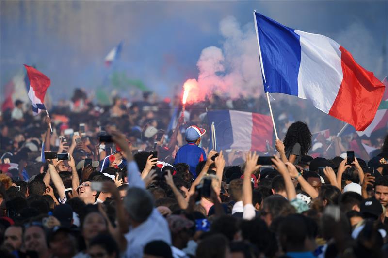 FRANCE SOCCER FIFA WORLD CUP 2018