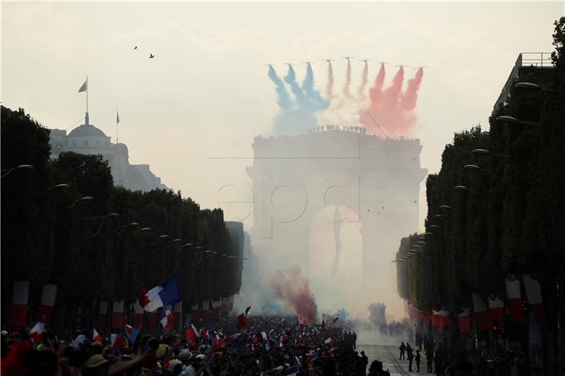 FRANCE SOCCER FIFA WORLD CUP 2018