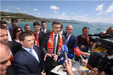 Plenković prisustvovao puštanju u promet Mosta kopno-otok Čiovo