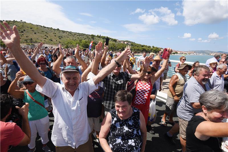 Plenković prisustvovao puštanju u promet Mosta kopno-otok Čiovo