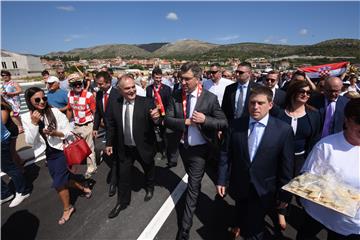 Plenković prisustvovao puštanju u promet Mosta kopno-otok Čiovo