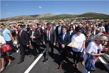 Plenković prisustvovao puštanju u promet Mosta kopno-otok Čiovo