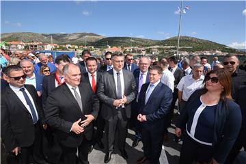 Plenković prisustvovao puštanju u promet Mosta kopno-otok Čiovo