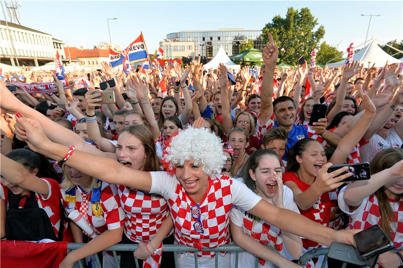 Doček izbornika Zlatka Dalića