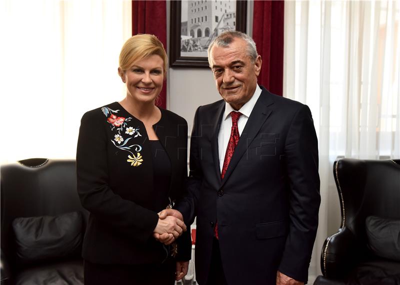 President: Improving connectivity prerequisite to boost Croatia-Albania economic ties