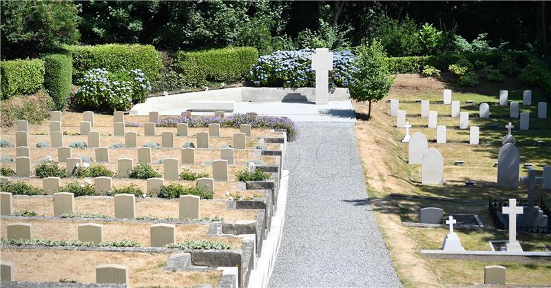 BRITAIN GERMANY WAR GRAVES RESTORATION ON GUERNSEY