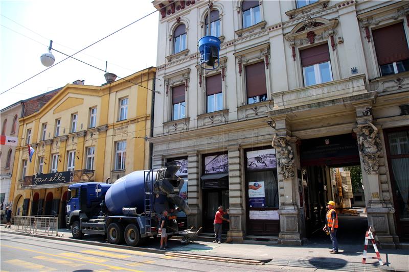 Radovi na obnovi GDK Gavella