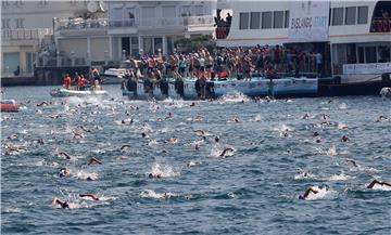 TURKEY SWIMMING BOSPHORUS