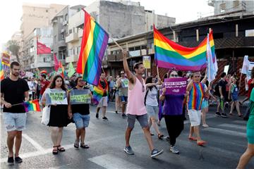 ISRAEL GAY RIGHTS PROTEST