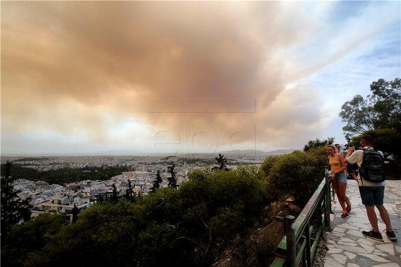 GREECE WILDFIRES