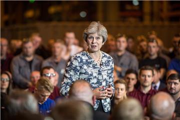 BRITAIN GOVERNMENT PM MAY BREXIX TOUR