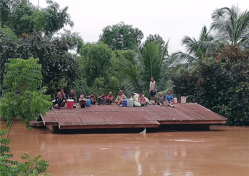 LAOS DAM FLOOD ACCIDENT