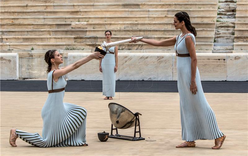 GREECE BUENOS AIRES 2018 YOUTH OLYMPICS LIGHTING CEREMONY