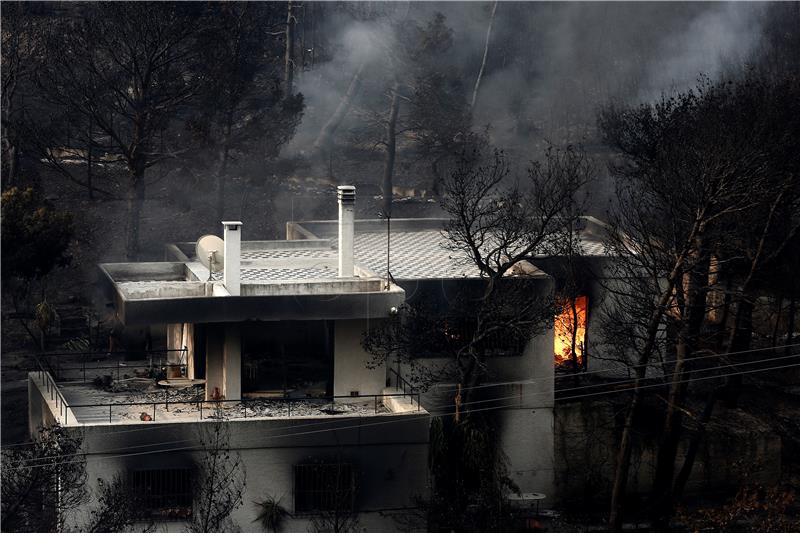 GREECE WILDFIRES