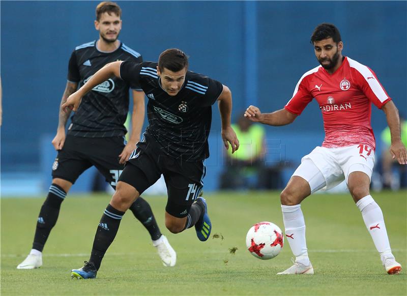 Prva utakmica 2. pretkola Dinamo - Hapoel Beer Sheva