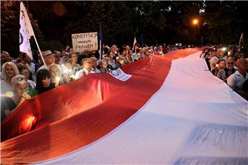 POLAND PROTEST JUDICIARY