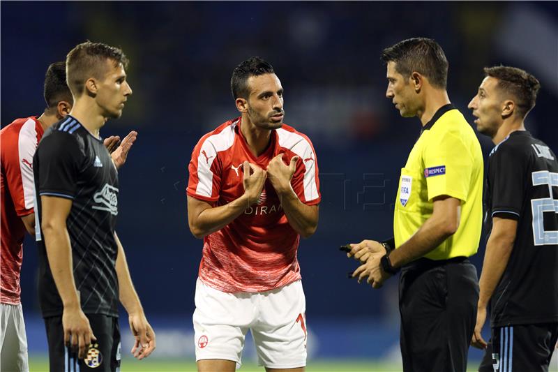 Prva utakmica 2. pretkola Dinamo - Hapoel Beer Sheva