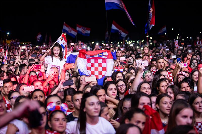 Doček Zlatka Dalića u Livnu