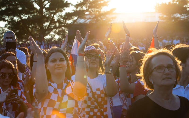 Doček Zlatka Dalića u Livnu