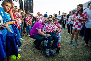 Doček Zlatka Dalića u Livnu