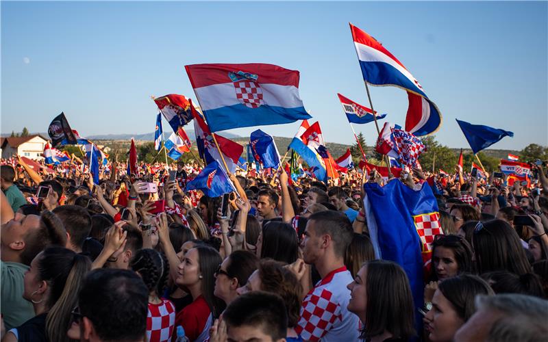 Doček Zlatka Dalića u Livnu