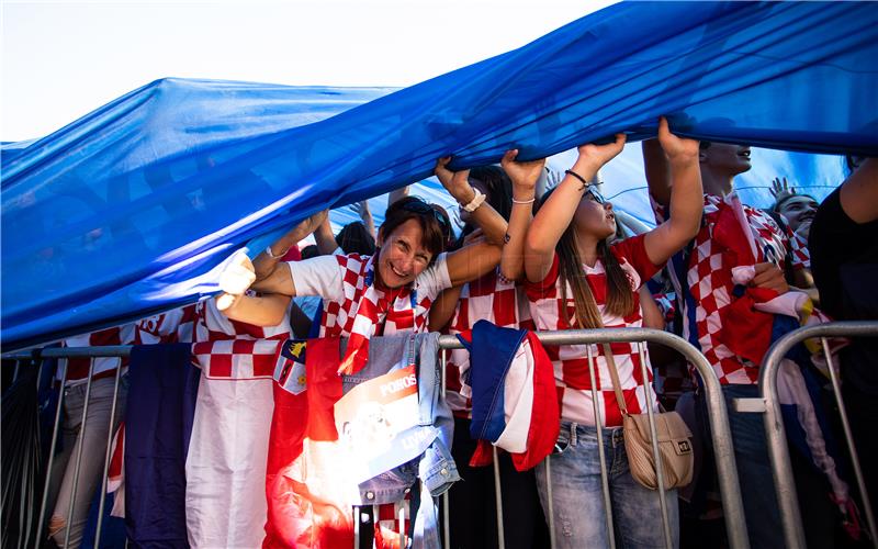 Doček Zlatka Dalića u Livnu