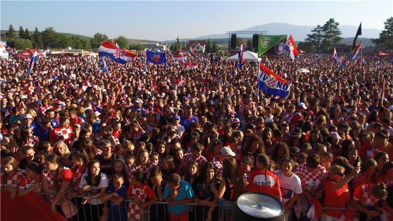 Doček Zlatka Dalića u Livnu