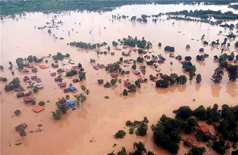 LAOS DAM FLOOD ACCIDENT