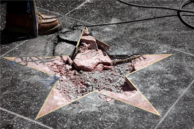 USA TRUMP HOLLYWOOD STAR