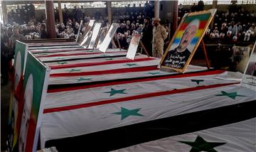 SYRIA AL-SWEIDA FUNERAL