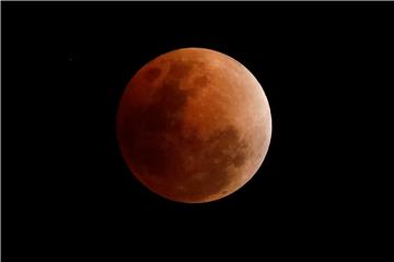 (FILE) PHILIPPINES LUNAR ECLIPSE