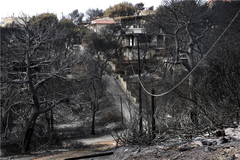 GREECE WILDFIRE AFTERMATH