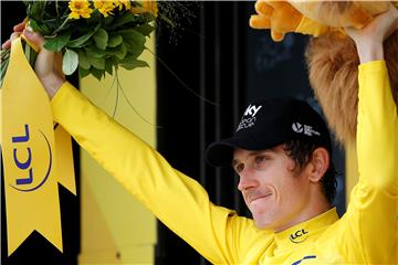 Tour de France - Dumoulinu etapa, Thomasu ukupna pobjeda