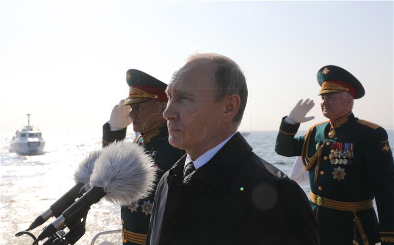 RUSSIA PUTIN NAVY DAY